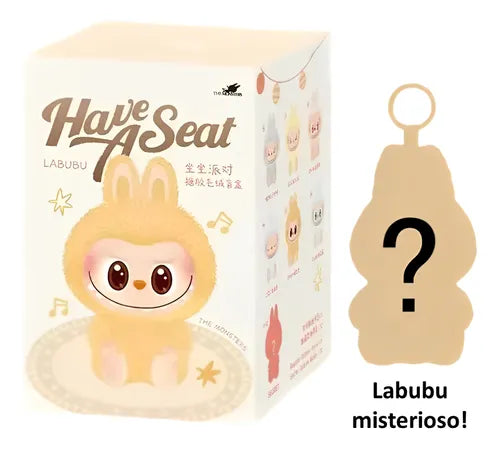 Caja de sorpresa labubu llavero